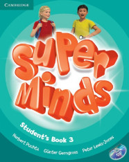1.-5.ročník Anglický jazyk Super Minds 3 Student´s Book with DVD ROM