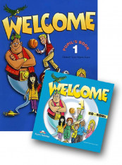 Anglický jazyk Welcome 1 Pupil´s Book +Alphabet Book + Pupil´s CD