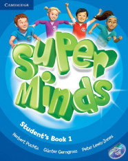 1.-5.ročník Anglický jazyk Super Minds 1 Student´s Book with DVD ROM