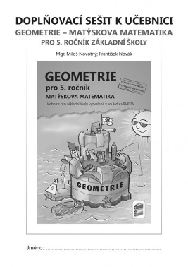 5.ročník Matematika Geometrie Matýskova Matematika Doplňkový sešit