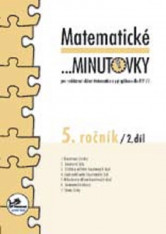 5.ročník Matematika Matematické minutovky 2.díl