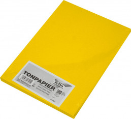 Barevný papír A4 130g 100ls banánová žlutá