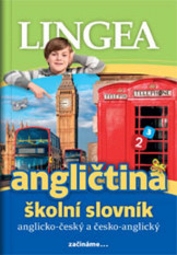 Anglický jazyk Anglicko-český česko-anglický školní slovník