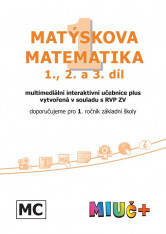 1.ročník Matematika Matýskova matematika 1.-3.díl MIUč