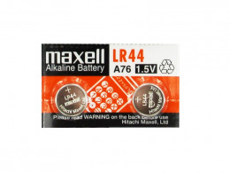 Baterie Maxell alkalické LR44 1,5V
