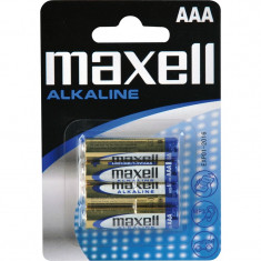 Baterie Maxell alkalické LR03-4BP 1,5V