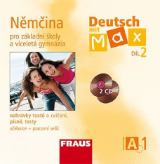 Německý jazyk Deutsch mit Max A1 2CD 2.díl