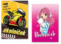 Úkolníček A6 mix