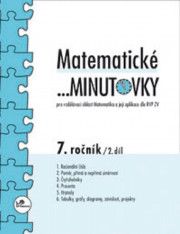 7.ročník Matematika Matematické minutovky 2.díl