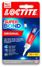 Vteřinové lepidlo Loctite Super Bond Power Original 4g