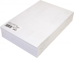 Kreslicí karton A4/220g/200ks bílý čtverečkovaný