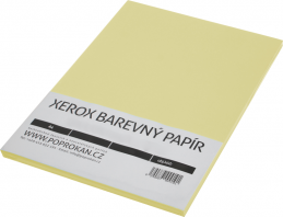 Barevný kancelářský papír žlutá pastelová světlá A4 80g 100ls