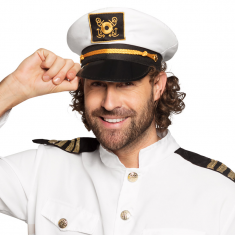 Karnevalová čepice Námořní kapitán