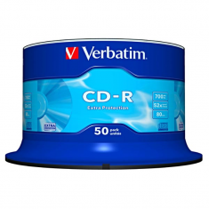 Verbatim CD-R 700MB 52x, 50ks