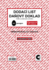 Dodací list daňový doklad NCR