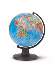 Globus geografický 16cm