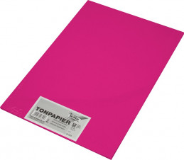 Barevný papír A3 130g růžový 50ls