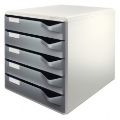 Box zásuvkový Leitz šedý