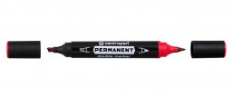 Permanentní popisovač Centropen 1666 červený