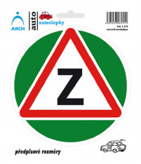 Samolepka Začátečník