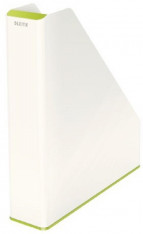 Archivační box zkosený PVC Leitz WOW bílo-zelený
