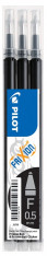 Gumovací roller Pilot FriXion Ball náplň 0,5 BLS-FR5 černá/3ks