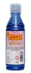 Temperová barva JOVI 250ml glittrová modrá