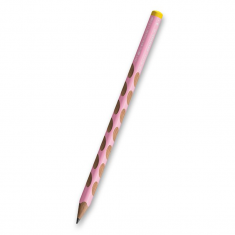 Grafitová tužka Stabilo EASYgraph Pastel pro leváky růžová
