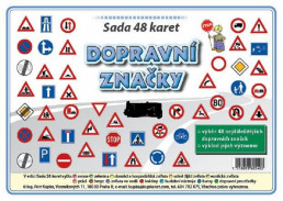 Dopravní výchova Dopravní značky sada karet