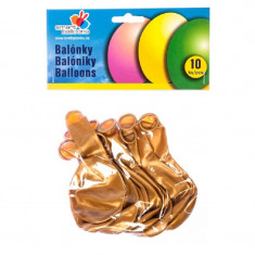 Nafukovací balónky 10ks zlaté