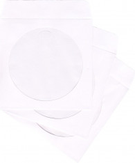 Papírová obálka na CD/DVD s okénkem