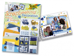 Sada na scrapbooking set Prázdniny
