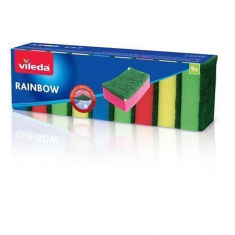 Čistící houba Vileda Rainbown 9ks