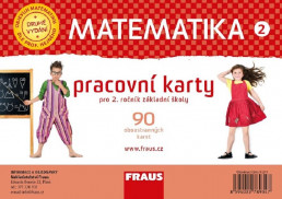 2.ročník Matematika Pracovní karty 90ks Nová generace