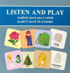 1.ročník Anglický jazyk Listen and play Karty slovní zásoby