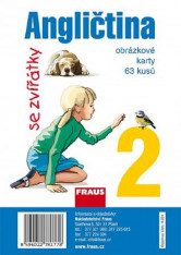 2.ročník Anglický jazyk Angličtina se zvířátky Obrázkové karty