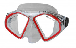 Potápěčská maska CALTER® SENIOR 283S, červená