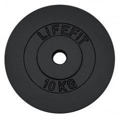 Kotouč LIFEFIT® 10kg, kovový, pro 30mm tyč