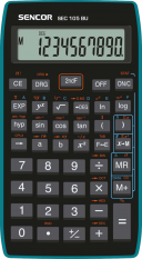 Vědecká kalkulačka SENCOR SEC 105 BU černá/modrá