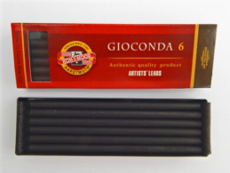 Uhel umělý Gioconda 5,6mm 6ks černý