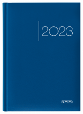 Diář 2023 denní Herlitz A5 modrý