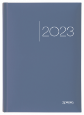 Diář 2023 denní A5 Herlitz šedý