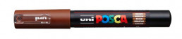 Popisovač POSCA PC-1M Uni Extra hnědý