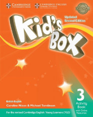 1.-5.ročník Anglický jazyk Kid's Box Level 3 Updated 2nd Edition Activity Book