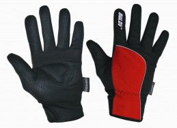 Zimní rukavice SULOV® pro běžky i cyklo, červené, vel.M