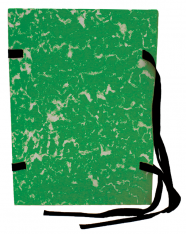Spisové desky A4 mramor zelené