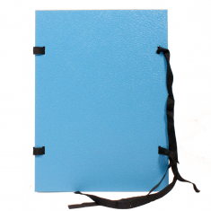 Spisové desky s tkanicí A4 modré