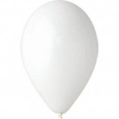 Nafukovací balónky 10ks bílé