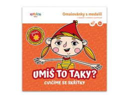 Omalovánky A5 Umíš to taky? - Cvičíme se skřítky