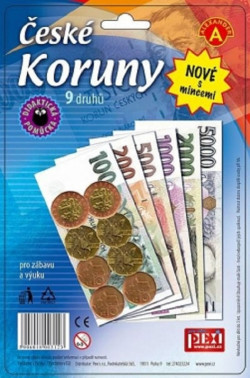 Dětské peníze České koruny